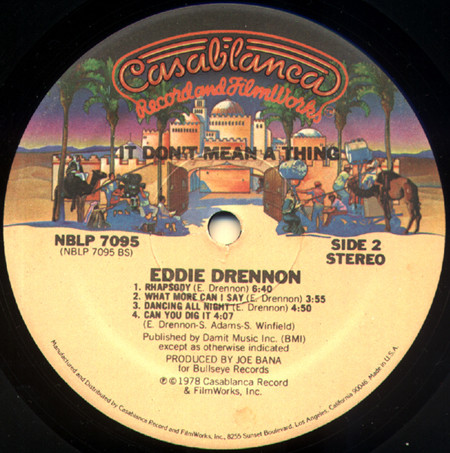 Eddie Drennon - It Don't Mean A Thing | Casablanca (NBLP 7095) - 4 Eddie Drennon - It Don't Mean A Thing | Casablanca (NBLP 7095) - 4