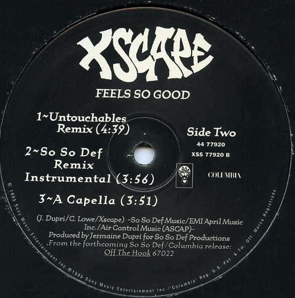 Xscape - Feels So Good | Columbia (44 77920) - 3 Xscape - Feels So Good | Columbia (44 77920) - 3