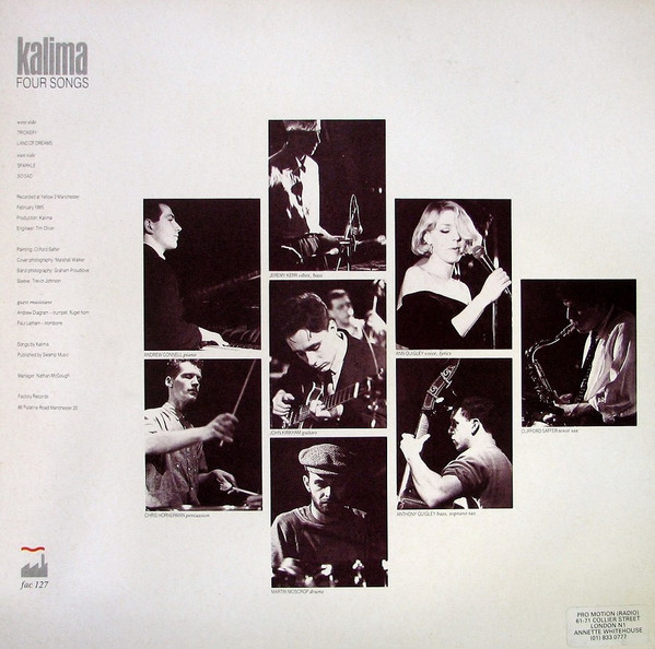 Kalima - Four Songs | Factory (Fac 127) - 2