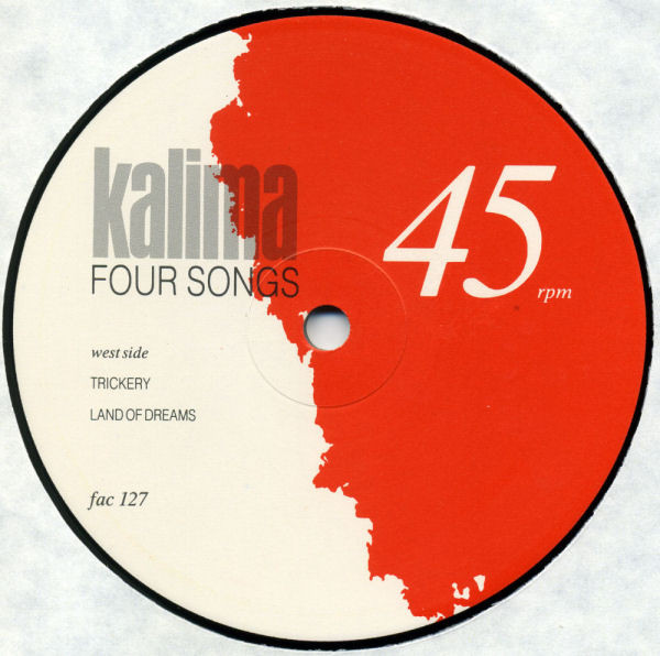 Kalima - Four Songs | Factory (Fac 127) - 3