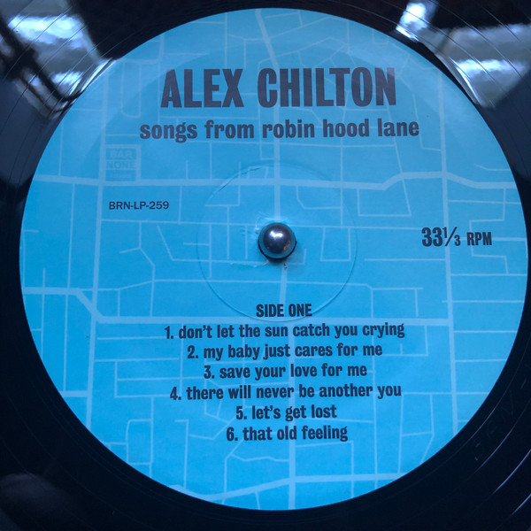 Alex Chilton - Songs From Robin Hood Lane LP | Bar/None Records (BRN-LP-259) - 3