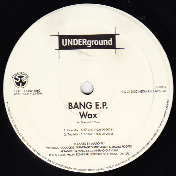 Bang EP - Humantek / Wax | Underground (UND 1060) - 4 Bang EP - Humantek / Wax | Underground (UND 1060) - 4