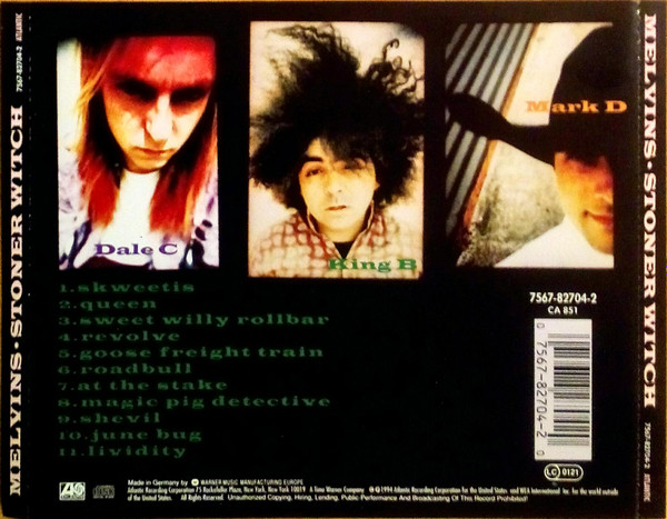 Melvins - Stoner Witch | Atlantic (7567-82704-2) - 2