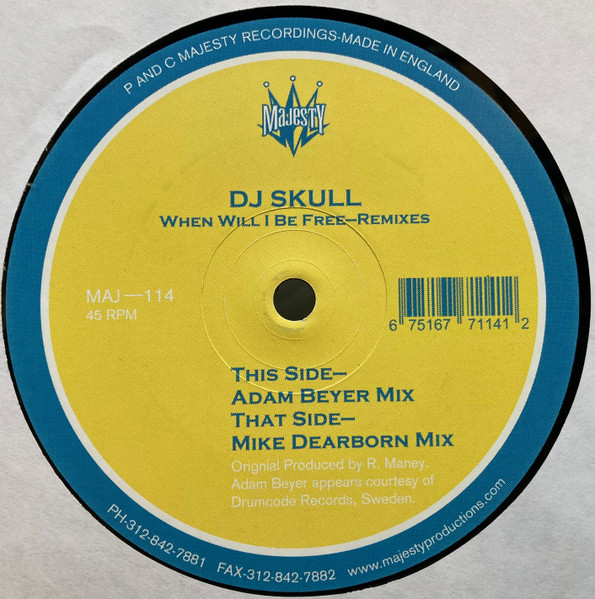 DJ Skull - When Will I Be Free (Remixes) | Majesty Recordings (MAJ-114)