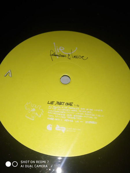 Fellmann & Louise - Lie | Combination Records (CORE 001-1) - 2
