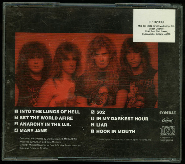 Megadeth - So Far, So Good... So What! | Combat (D 102009) - 3 Megadeth - So Far, So Good... So What! | Combat (D 102009) - 3