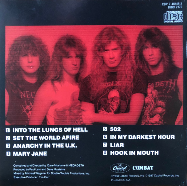 Megadeth - So Far, So Good... So What! | Combat (D 102009) - 2 Megadeth - So Far, So Good... So What! | Combat (D 102009) - 2