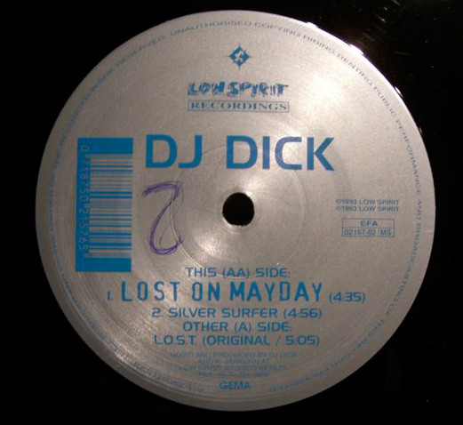 DJ Dick - Lost On Mayday | Low Spirit Recordings (EFA 02157-02 MS) - main DJ Dick - Lost On Mayday | Low Spirit Recordings (EFA 02157-02 MS) - main