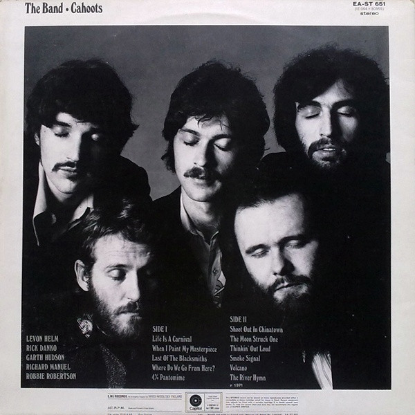 The Band - Cahoots | Capitol Records (EA-ST 651) - 4 The Band - Cahoots | Capitol Records (EA-ST 651) - 4
