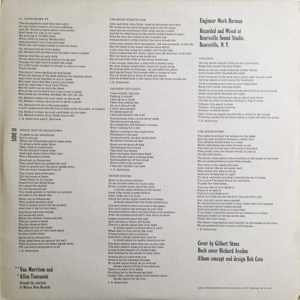 The Band - Cahoots | Capitol Records (EA-ST 651) - 3 The Band - Cahoots | Capitol Records (EA-ST 651) - 3