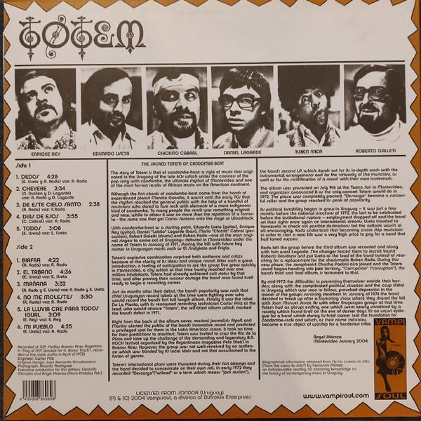 Totem - Totem | Vampi Soul (VAMPI 035) - 2 Totem - Totem | Vampi Soul (VAMPI 035) - 2