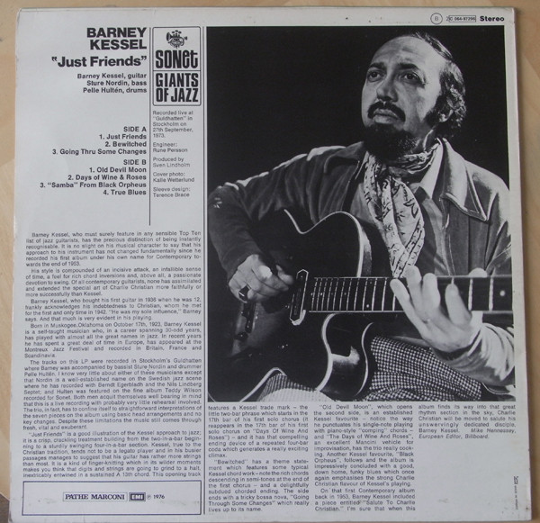 Barney Kessel - Just Friends | Columbia (2C 064 97296) - 2 Barney Kessel - Just Friends | Columbia (2C 064 97296) - 2