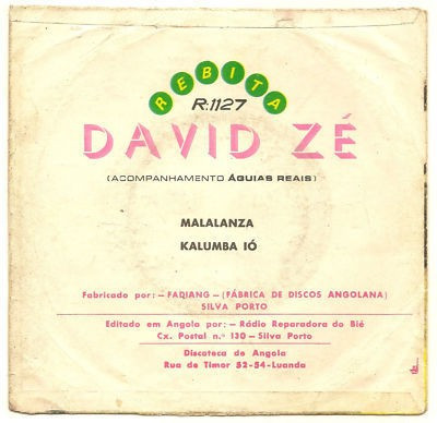 David Zé - Malalanza / Kalumba Ió | Rebita (R1127) - 2