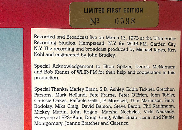 Gram Parsons & The Fallen Angels - Live 1973 | Sierra Records (GP 1973) - 3 Gram Parsons & The Fallen Angels - Live 1973 | Sierra Records (GP 1973) - 3