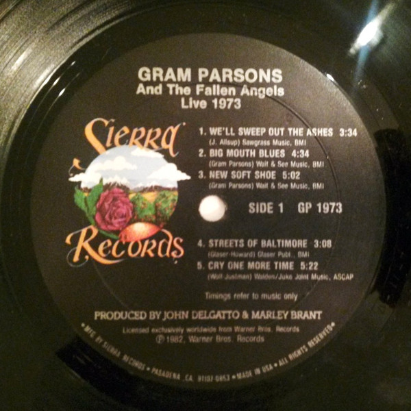 Gram Parsons & The Fallen Angels - Live 1973 | Sierra Records (GP 1973) - 4 Gram Parsons & The Fallen Angels - Live 1973 | Sierra Records (GP 1973) - 4
