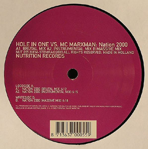 Hole In One and MC Marxman - Nation 2000 | Nutrition (NUT 055) - main