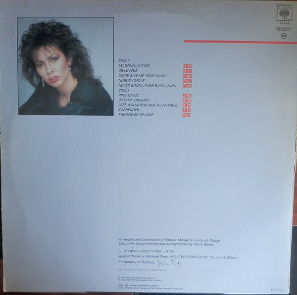 Jennifer Rush - Jennifer Rush (International Version) | CBS (26488) - 2
