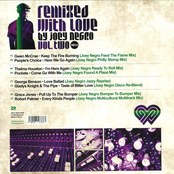 Joey Negro - Remixed With Love By Joey Negro (Vol. Two) (Part B) | Z Records (ZEDDLP038X) - 2 Joey Negro - Remixed With Love By Joey Negro (Vol. Two) (Part B) | Z Records (ZEDDLP038X) - 2