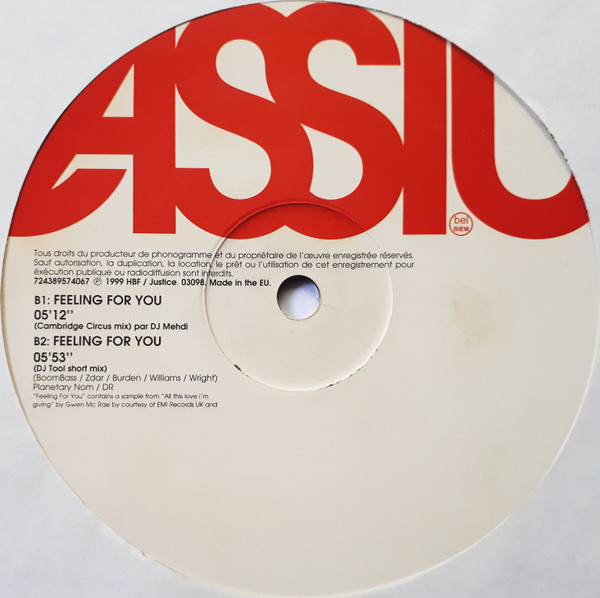 Cassius - Feeling For You | Cassius (7243 8957406 7) - 4 Cassius - Feeling For You | Cassius (7243 8957406 7) - 4