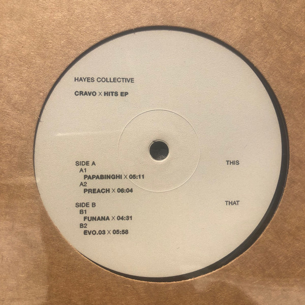 Cravo - Hits EP | Hayes (HYSEP36)