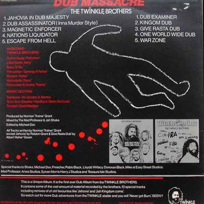 Twinkle Brothers - Dub Massacre - Inna Murder Style | Twinkle Music (NG 741) - 2 Twinkle Brothers - Dub Massacre - Inna Murder Style | Twinkle Music (NG 741) - 2