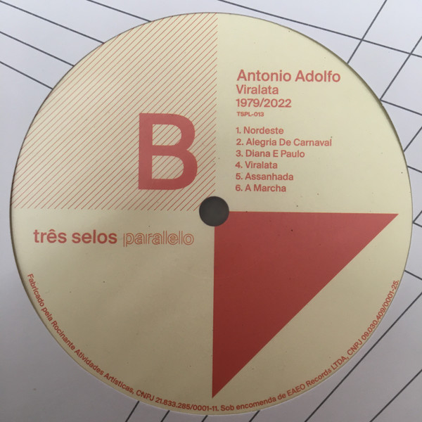 Antonio Adolfo - Viralata | Três Selos Paralelo (TSPL-013) - 3 Antonio Adolfo - Viralata | Três Selos Paralelo (TSPL-013) - 3