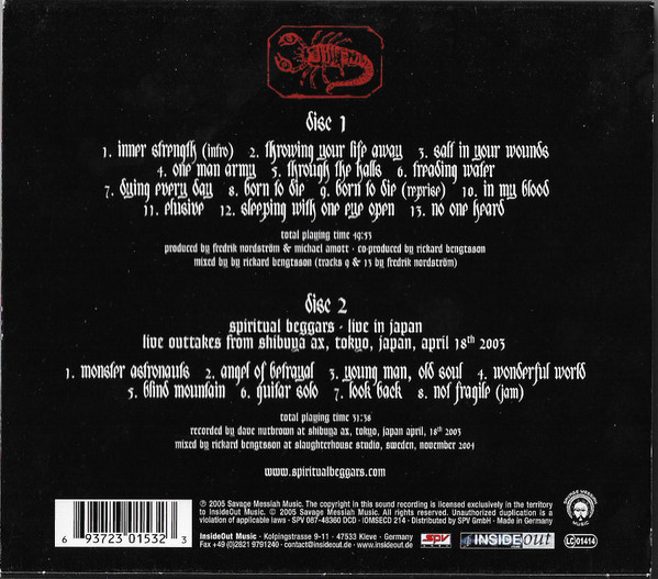 Spiritual Beggars - Demons | Inside Out Music (IOMSECD 214) - 2 Spiritual Beggars - Demons | Inside Out Music (IOMSECD 214) - 2