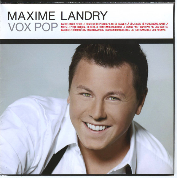 Maxime Landry - Vox Pop | Productions J (PJCD 2333) - main Maxime Landry - Vox Pop | Productions J (PJCD 2333) - main