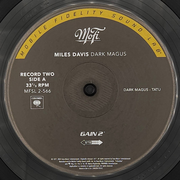 Miles Davis - Dark Magus | Mobile Fidelity Sound Lab (MFSL 2-566) - 4