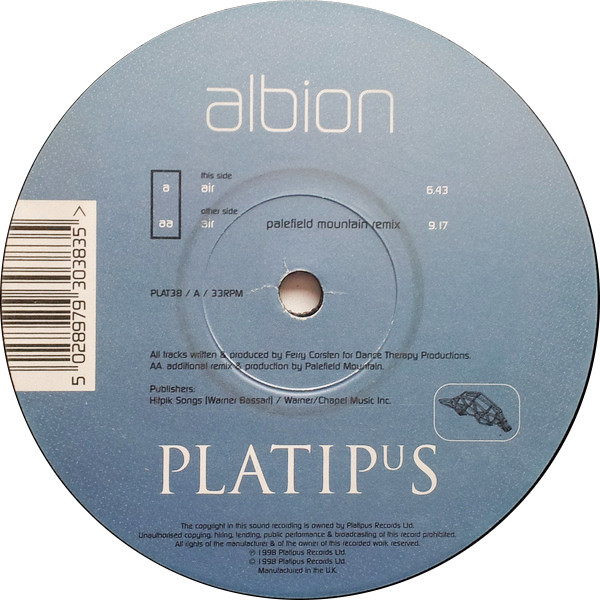 Albion - Air | Platipus (PLAT38)