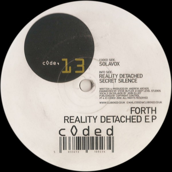 The Forth - Reality Detached E.P | Coded (c◊de¬ 13) - main