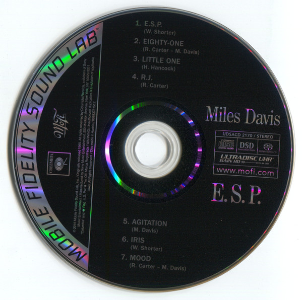 Miles Davis - E.S.P. | Mobile Fidelity Sound Lab (UDSACD 2170) - 4 Miles Davis - E.S.P. | Mobile Fidelity Sound Lab (UDSACD 2170) - 4