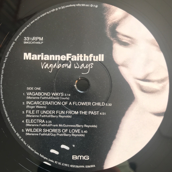 Marianne Faithfull - Vagabond Ways | BMG (BMGCAT445LP) - 2