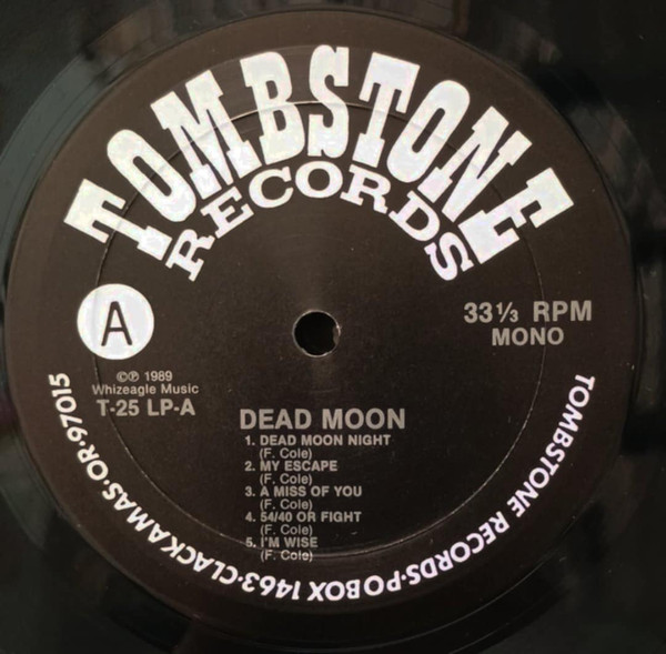 Dead Moon - Unknown Passage | Tombstone Records (T-25 LP) - 3 Dead Moon - Unknown Passage | Tombstone Records (T-25 LP) - 3