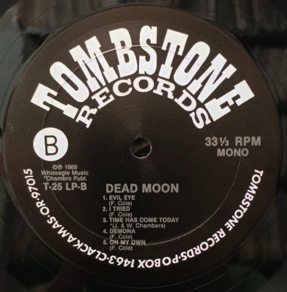 Dead Moon - Unknown Passage | Tombstone Records (T-25 LP) - 4 Dead Moon - Unknown Passage | Tombstone Records (T-25 LP) - 4