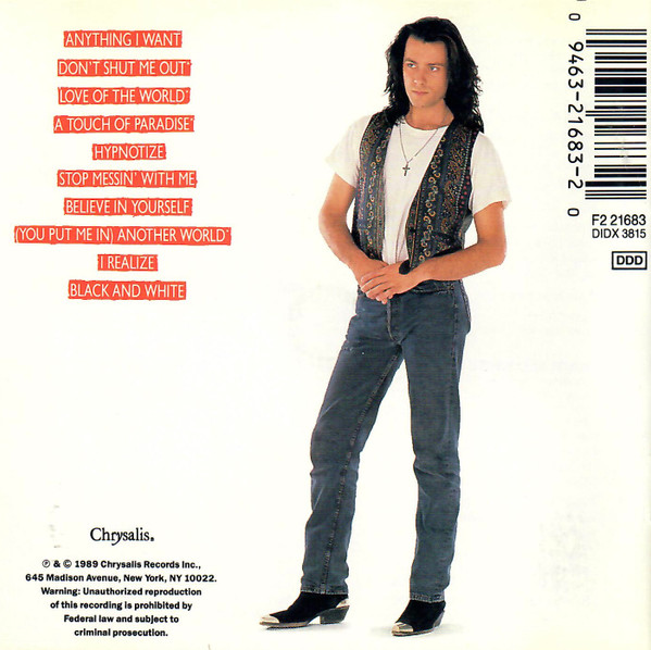 Kevin Paige - Kevin Paige | Chrysalis (F2 21683) - 4 Kevin Paige - Kevin Paige | Chrysalis (F2 21683) - 4