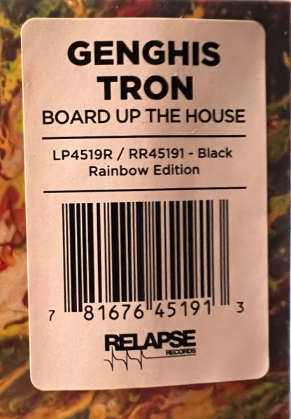 Genghis Tron - Board Up The House | Relapse Records (RR6789) - 4