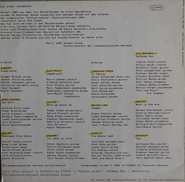 Various - Die Stadt Informiert | Sterne 12 (8000) - 2 Various - Die Stadt Informiert | Sterne 12 (8000) - 2