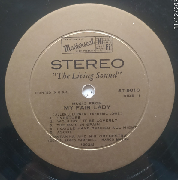 Fontanna And His Orchestra - My Fair Lady Highlights | Masterseal (ST-9010) - 3 Fontanna And His Orchestra - My Fair Lady Highlights | Masterseal (ST-9010) - 3