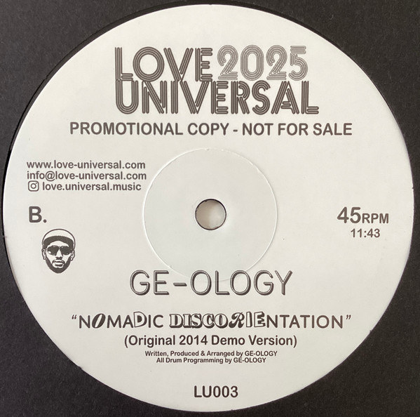 GE-OLOGY - Nomadic Discorientation | Love Universal (LU003) - 3