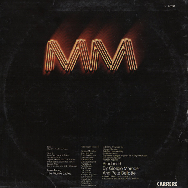 Munich Machine Introducing The Midnite Ladies - Munich Machine | Carrere (67.194) - 2