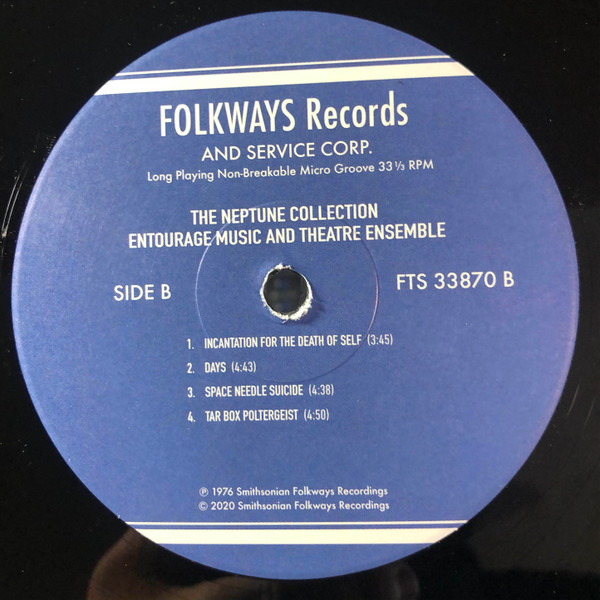 The Entourage Music & Theatre Ensemble - The Neptune Collection | Folkways Records (FTS 33870) - 4 The Entourage Music & Theatre Ensemble - The Neptune Collection | Folkways Records (FTS 33870) - 4
