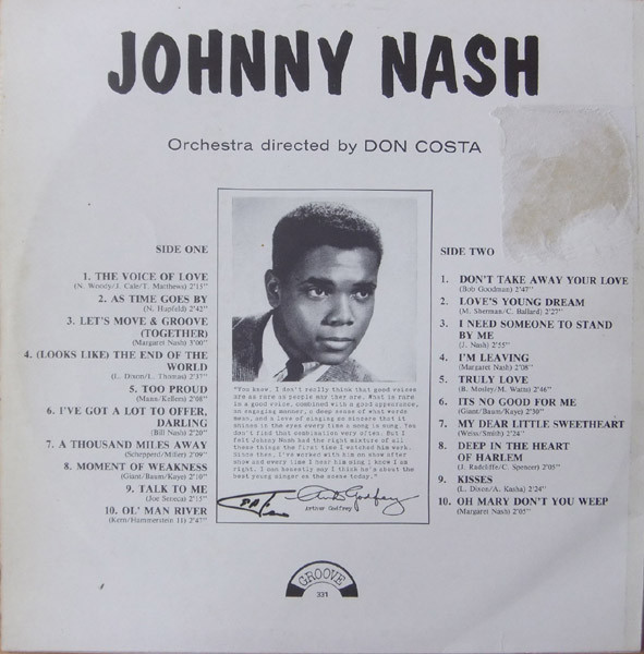 Johnny Nash - Johnny Nash | GrooVe (LPGRV 331) - 2 Johnny Nash - Johnny Nash | GrooVe (LPGRV 331) - 2