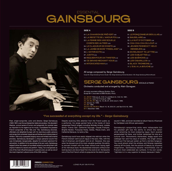 Serge Gainsbourg - Essential Gainsbourg | French Connection (490638) - 2