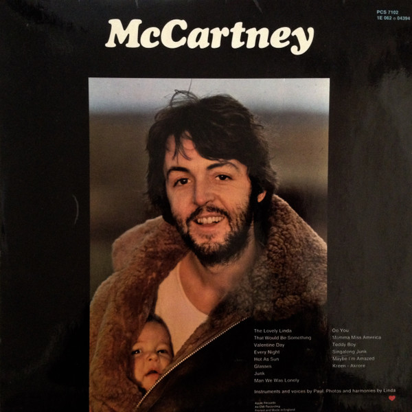 Paul McCartney - McCartney | Apple Records (PCS 7102) - 4