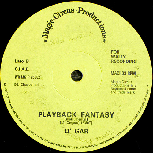 O'Gar - Playback Fantasy | Magic Circus Productions (WRMCP 25002) - 4