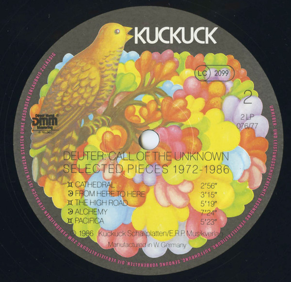 Deuter - Call Of The Unknown - Selected Pieces 1972-1986 | Kuckuck (076/77) - 4