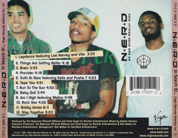 N*E*R*D - In Search Of... | Virgin (7243 8 11521 2 6) - 2