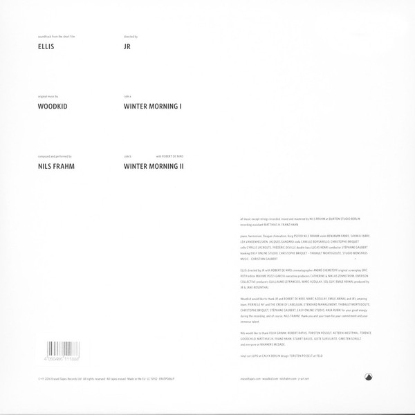 Woodkid / Nils Frahm With Robert De Niro - Ellis | Erased Tapes Records (ERATP086LP) - 2