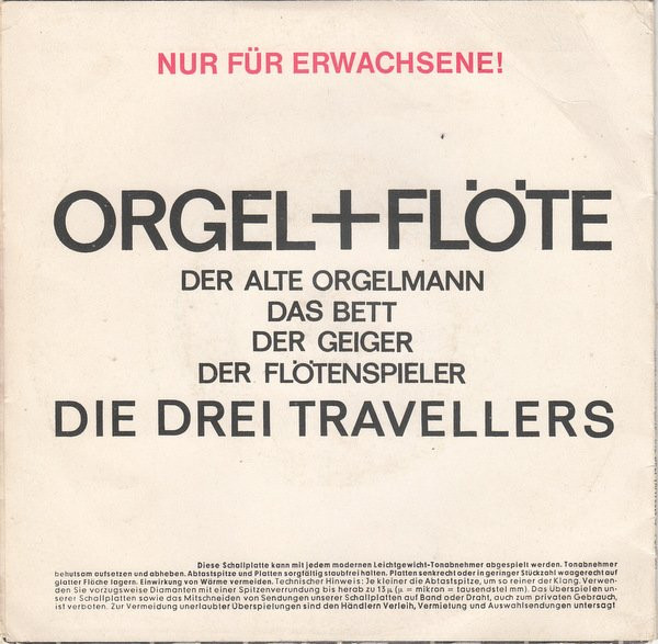 Die 3 Travellers - Orgel Und Flöte | Populär (POP 4001) - 2 Die 3 Travellers - Orgel Und Flöte | Populär (POP 4001) - 2